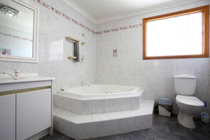 Finished Bathtub with Tiling